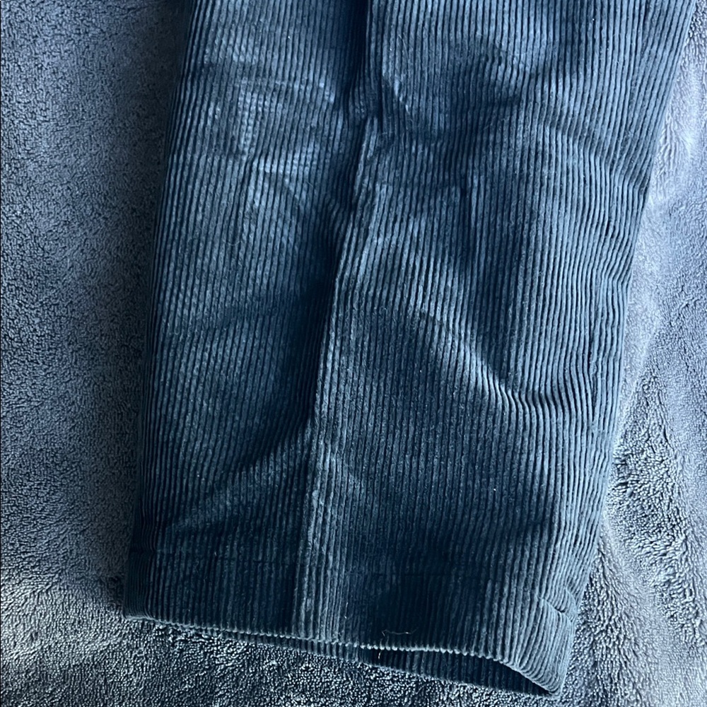 Uniqlo Gray Belvet Corduroy Straight Leg Pants - Picture 4 of 6